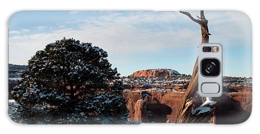 Colorado Galaxy Case featuring the photograph Rimrock View by Julia McHugh