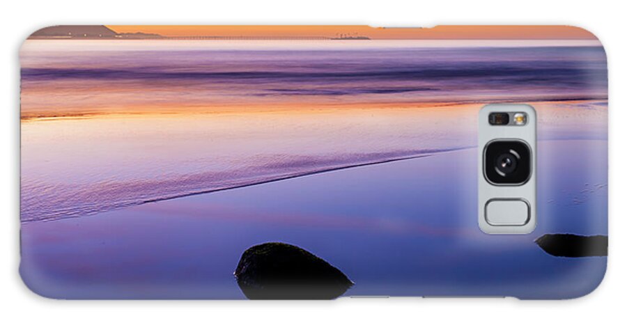 Rincon Reflections Galaxy Case featuring the photograph Rincon Reflections by Chris Moyer
