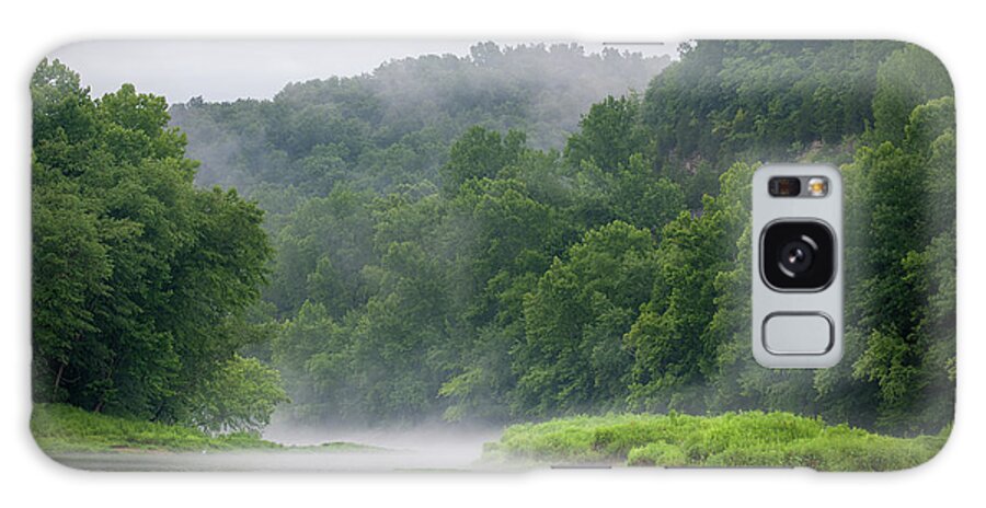 Smokey Galaxy Case featuring the photograph River Mist by Mark Duehmig