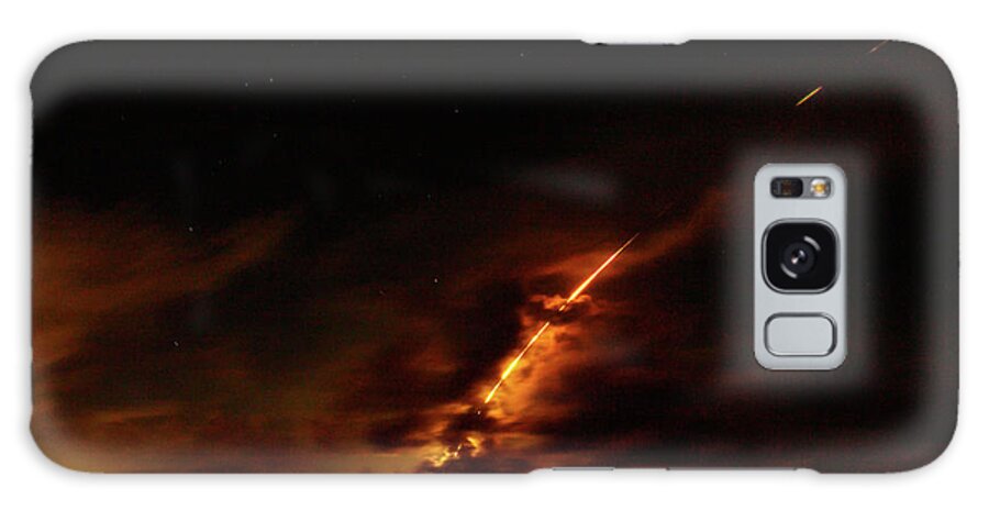 Nasa Galaxy Case featuring the photograph Rocket Launch by Les Greenwood