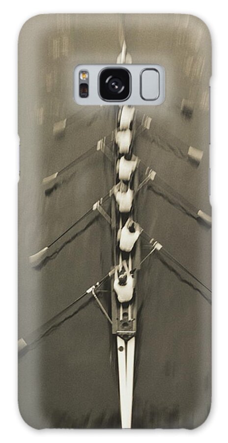 Sport Rowing Galaxy Case featuring the photograph Rowing Eight by Romilly Lockyer