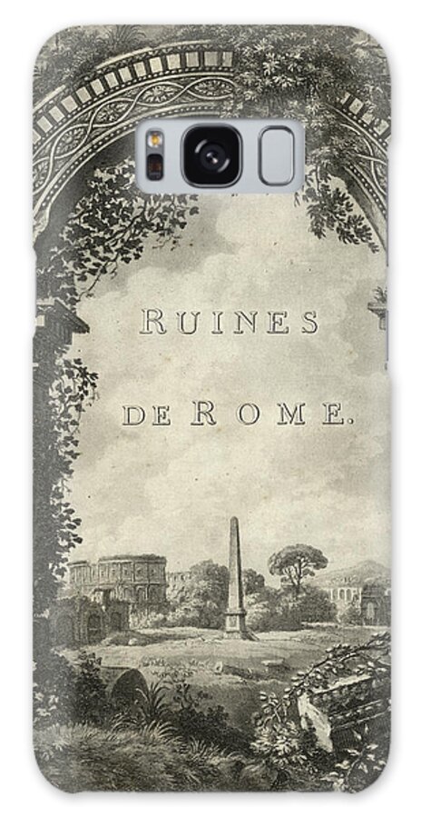 Landscapes Galaxy Case featuring the painting Ruines De Rome by Unknown