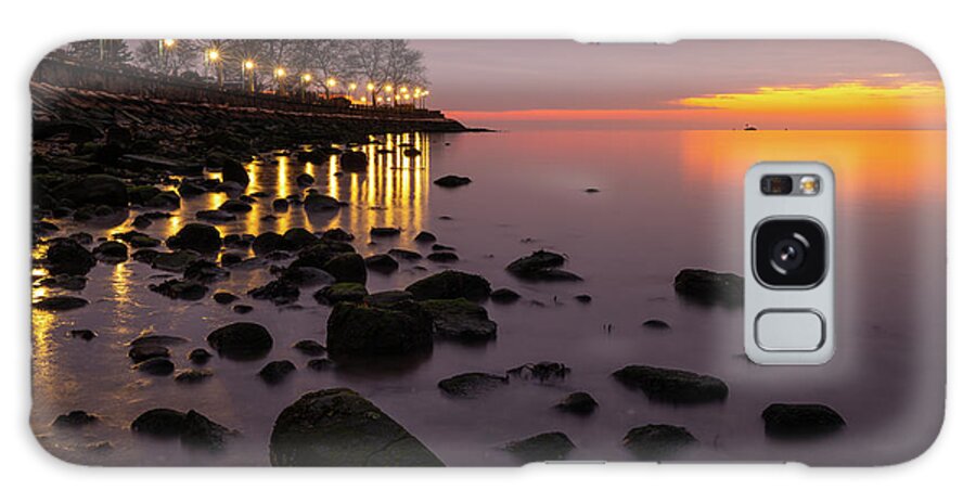 Atlantic Ocean Galaxy Case featuring the photograph Saint Mary's Repose - New England Coast by JG Coleman