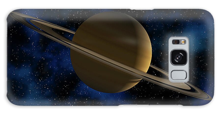 Saturn Galaxy Case featuring the photograph Saturn Planet by Antonio M. Rosario