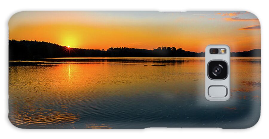 Savannah River Sunrise - Augusta Ga Galaxy S8 Case featuring the photograph Savannah River Sunrise - Augusta GA by Sanjeev Singhal