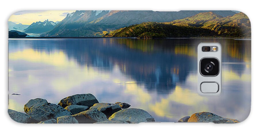 Photograph Galaxy Case featuring the photograph Scenic View Of The Grand Paine In Late by Panoramic Images