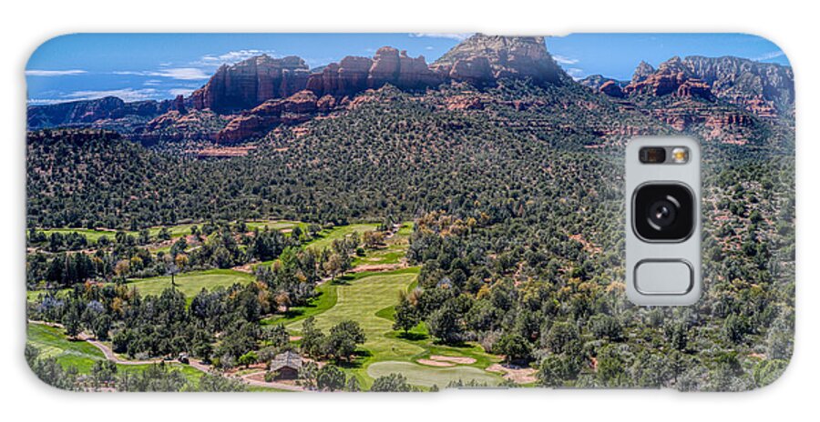 Sky Galaxy Case featuring the photograph Seven Canyons Sedona Golf Course by Anthony Giammarino
