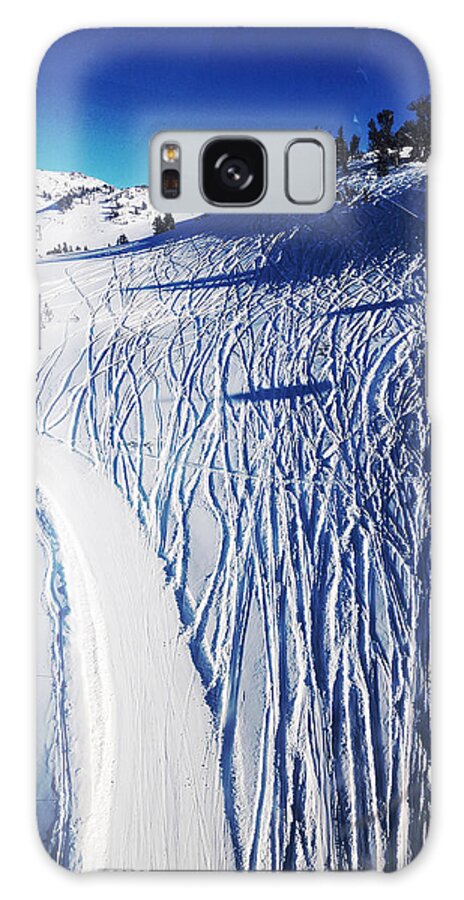 Ski Galaxy Case featuring the photograph Ski Slope by David Zumsteg