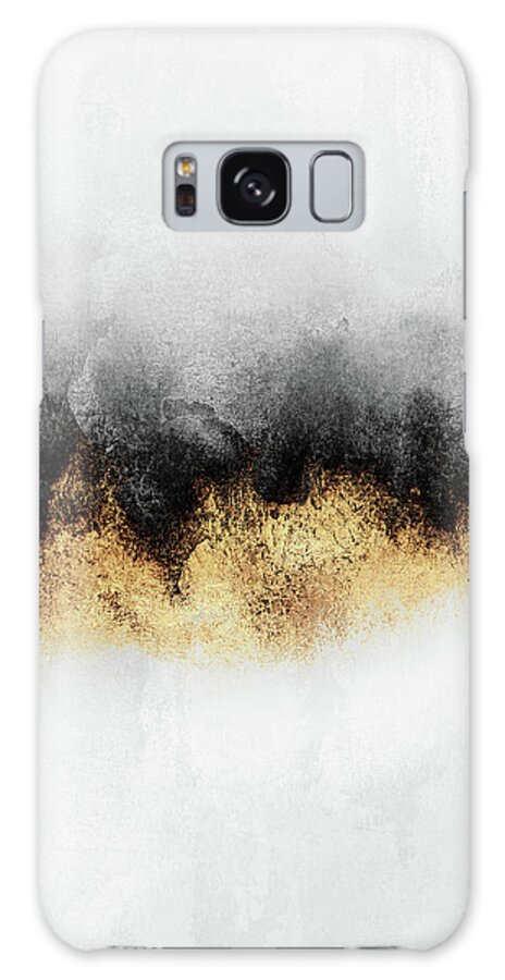 Abstract Galaxy Case featuring the mixed media Sky 2 by Elisabeth Fredriksson