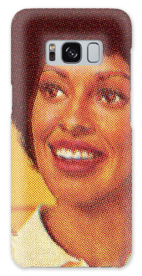 Adult Galaxy Case featuring the drawing Smilng African American Woman by CSA Images