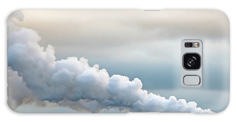 Air Pollution Galaxy Case featuring the photograph Smoking In The Clouds by Jane Kerrigan