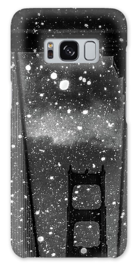 Snow Galaxy Case featuring the digital art Snow Collection Set 12 by Az Jackson