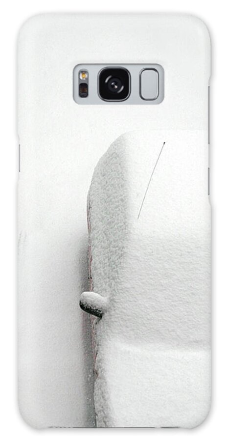 Snow Galaxy Case featuring the photograph Snowed In Car by Richard Newstead