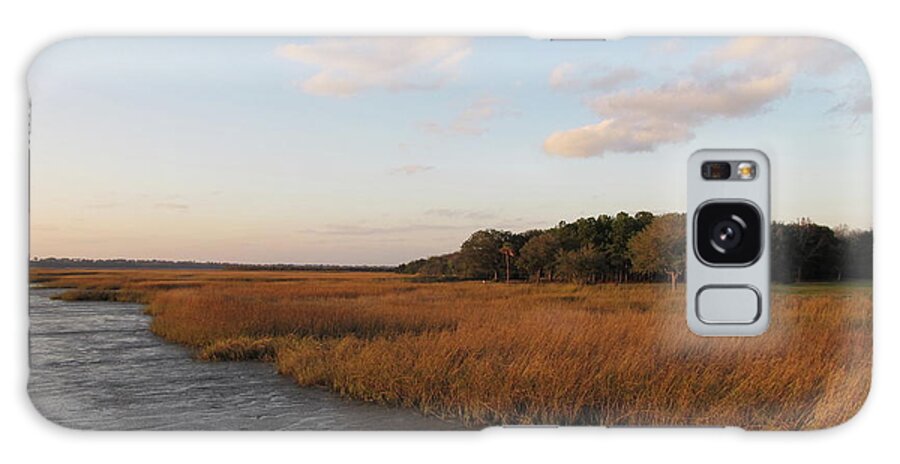 Scenics Galaxy Case featuring the photograph South Carolina Marsh In The Afternoon by Daniela Duncan