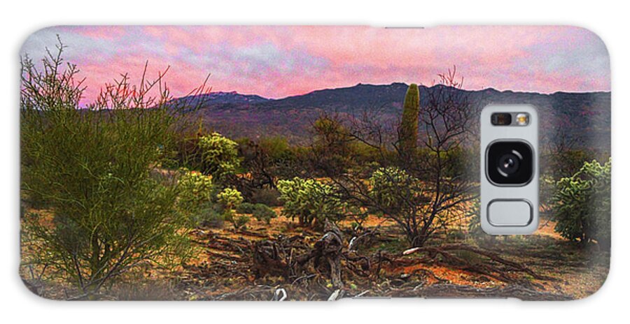 Tucson Galaxy Case featuring the photograph Southwest Day's End by Chance Kafka