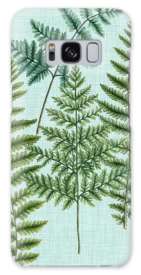 Botanical Galaxy Case featuring the painting Spa Ferns II by Weinmann