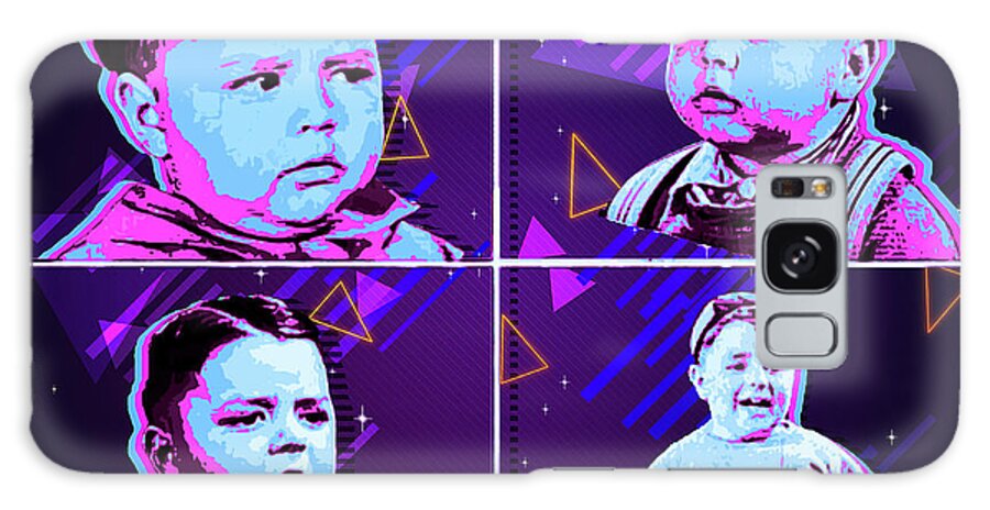 Our Gang Comedy Galaxy Case featuring the digital art Spanky by Pheasant Run Gallery