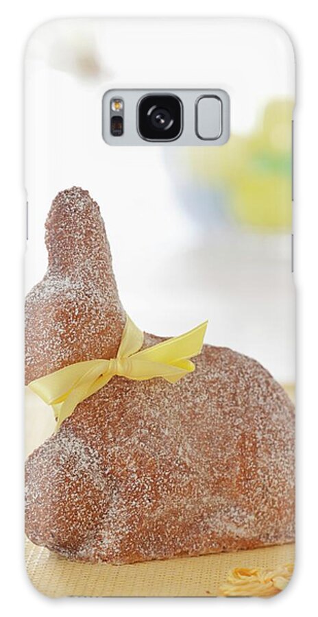 Ip_11206637 Galaxy Case featuring the photograph Sponge Cake Shaped Like A Rabbit by Studio Lipov
