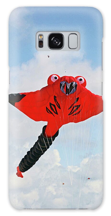 Lancashire Galaxy Case featuring the photograph ST. ANNES. The Kite Festival by Lachlan Main