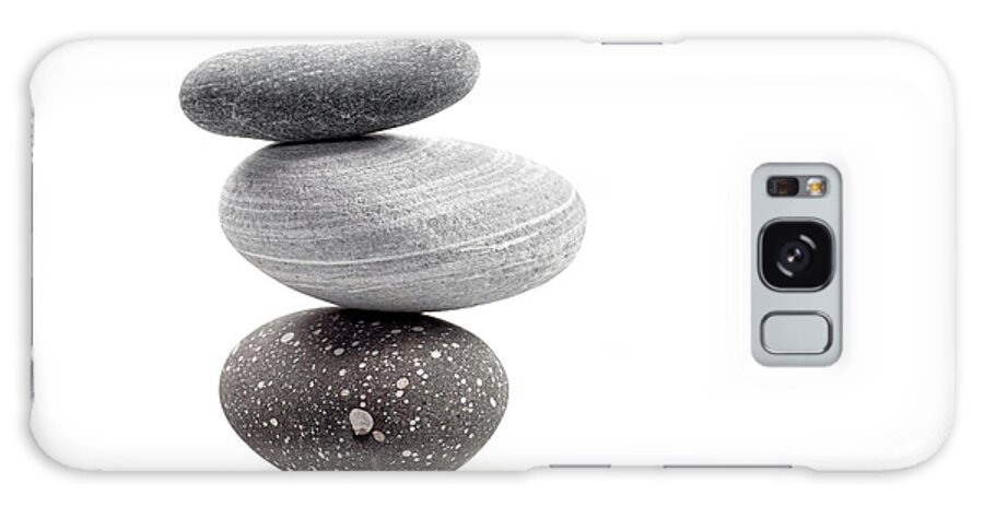Mineral Galaxy Case featuring the photograph Stacked Stones by Barcin