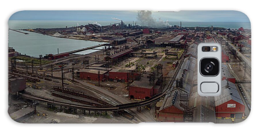 Union Galaxy Case featuring the photograph Steel Mill, East Chicago,indiana by Peter Essick