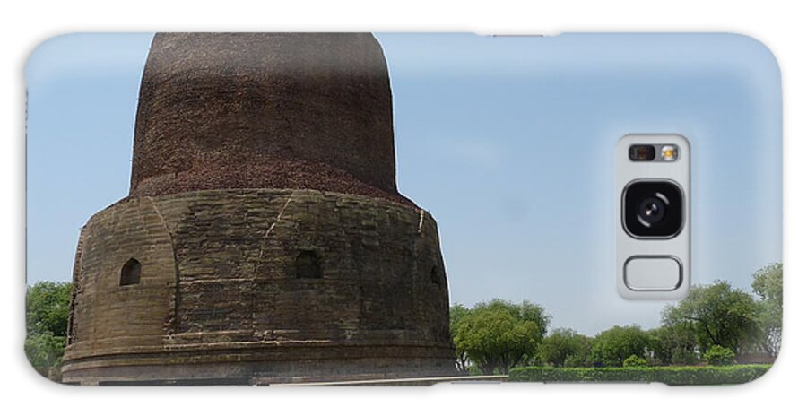 Tranquility Galaxy Case featuring the photograph Stone Tomb, Sarnath, Varanasi by Nature Passion
