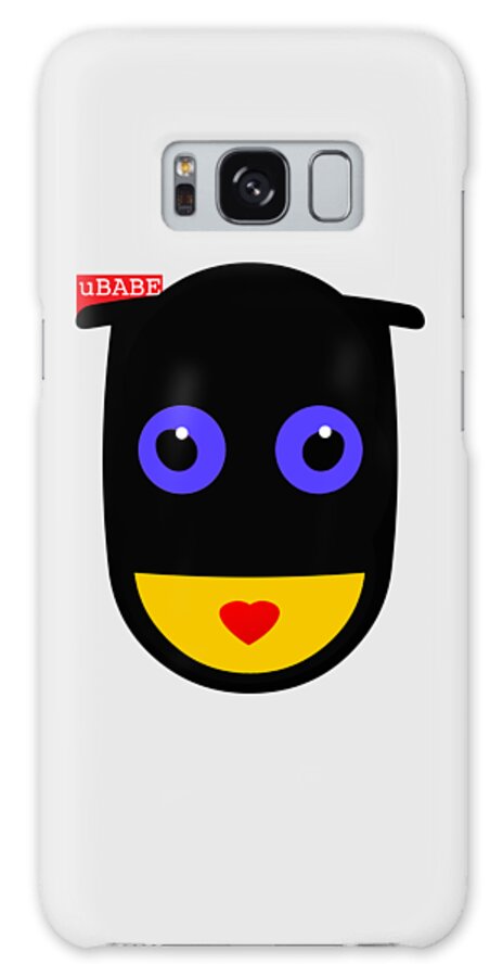 Spy Galaxy S8 Case featuring the digital art Style Secret by Ubabe Style