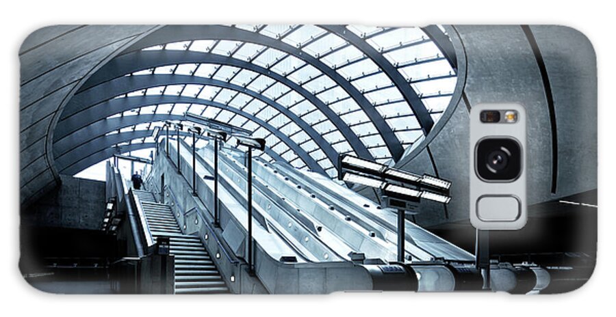 Steps Galaxy Case featuring the photograph Subway Station In London by Nikada