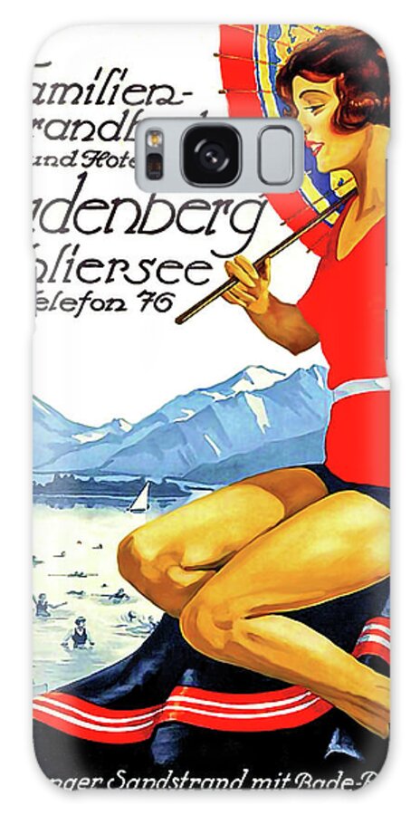 Woman Galaxy Case featuring the digital art Summers in Germany by Long Shot