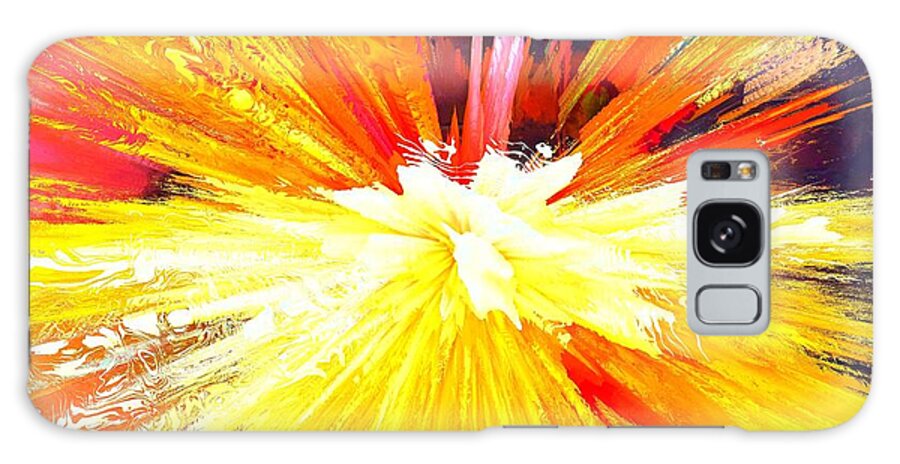 Featured Galaxy Case featuring the photograph Sunburst by Jenny Revitz Soper