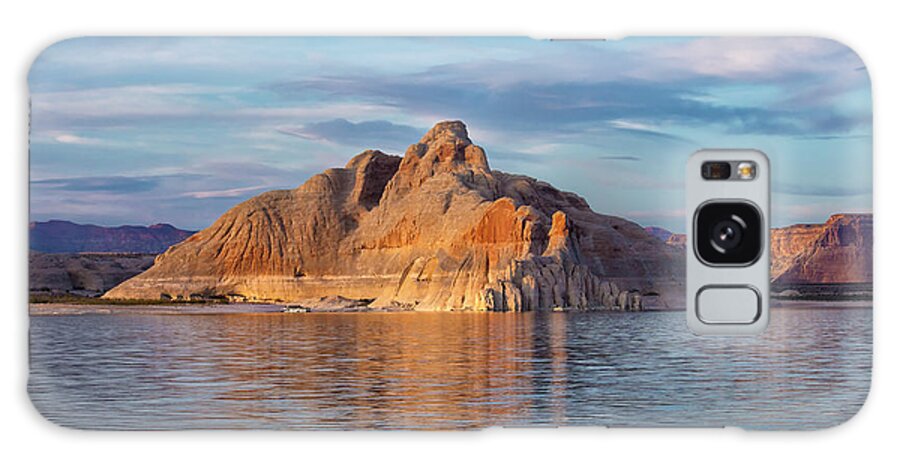 Sunset At Lake Powell Galaxy Case featuring the photograph Sunset at Lake Powell, AZ 2 by Felix Lai