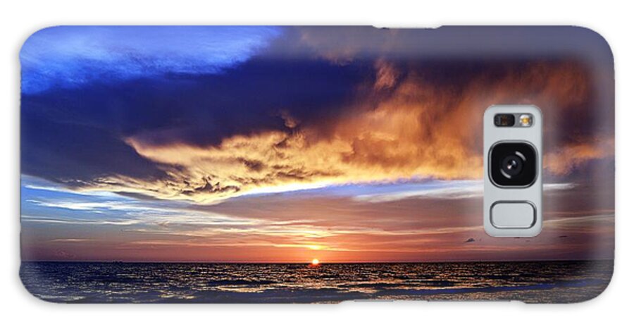 Sunset Galaxy Case featuring the photograph Sunset Florida by Thomas Schroeder