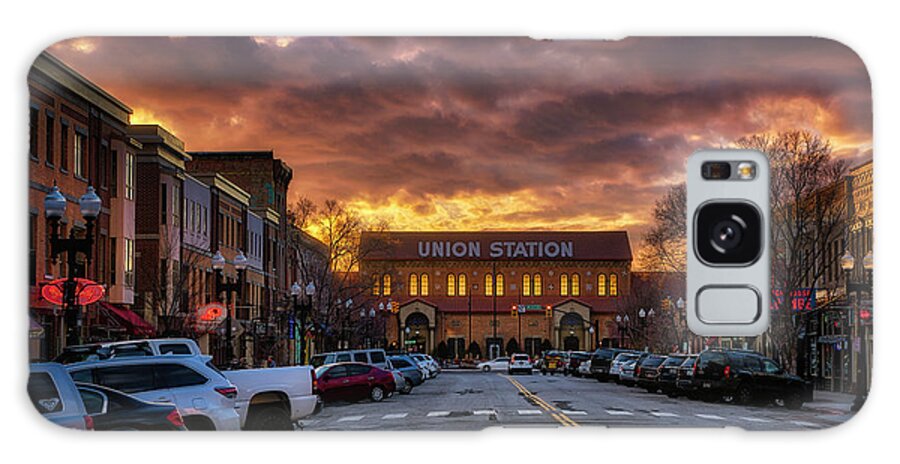 Ogden Galaxy Case featuring the photograph Sunset on 25th Street by Michael Ash