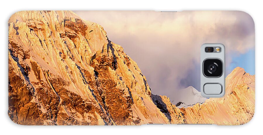 Huaraz Galaxy Case featuring the photograph Sunset Ridge by Nando Lardi