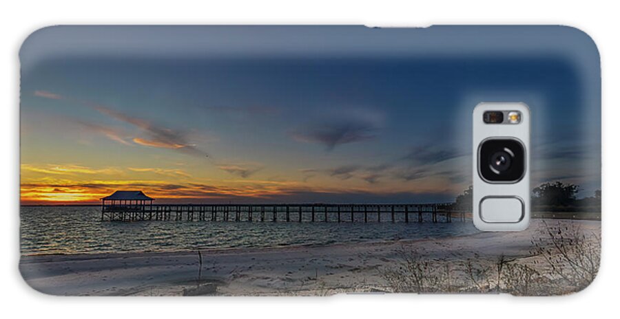 Sunset Galaxy Case featuring the photograph Sunset Serenity by JASawyer Imaging