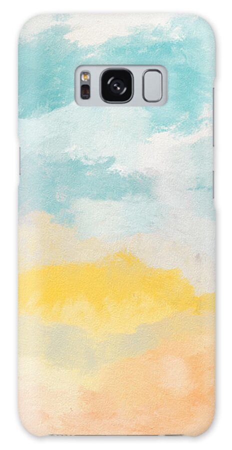 Landscape Galaxy Case featuring the mixed media Sunshine Day- Art by Linda Woods by Linda Woods