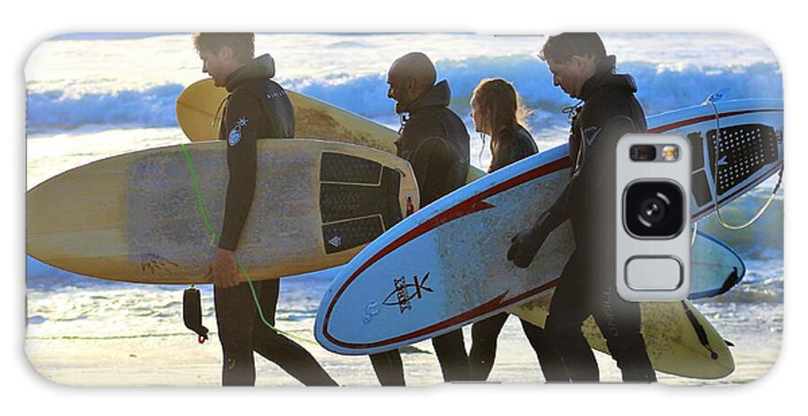 Surf Galaxy Case featuring the photograph Surf Team by FD Graham