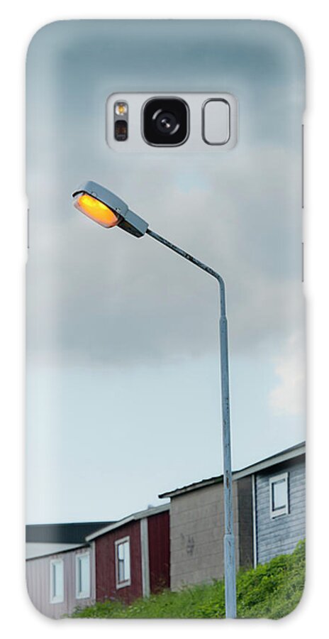 Tranquility Galaxy Case featuring the photograph Sweden, Simrishamn, Street Light In by Westend61