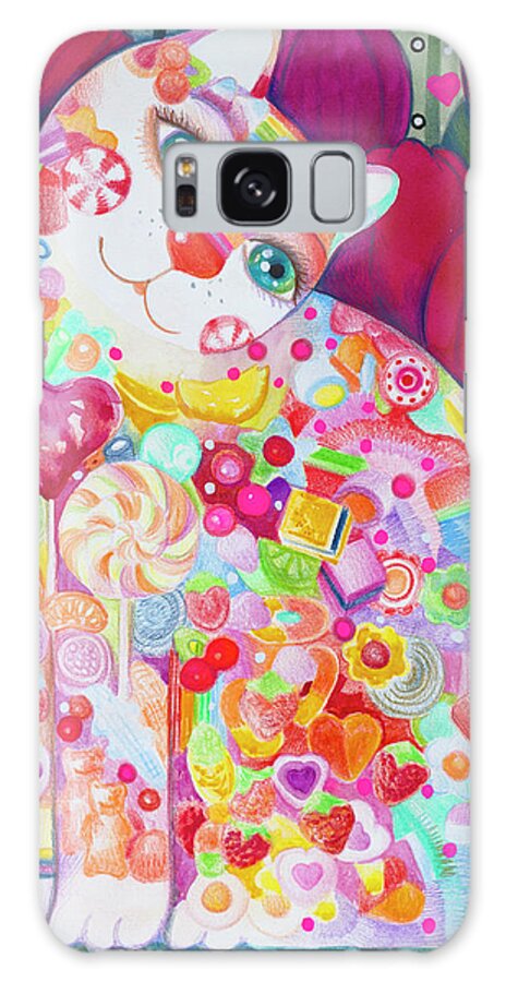 Sweet Galaxy Case featuring the painting Sweet by Oxana Zaika