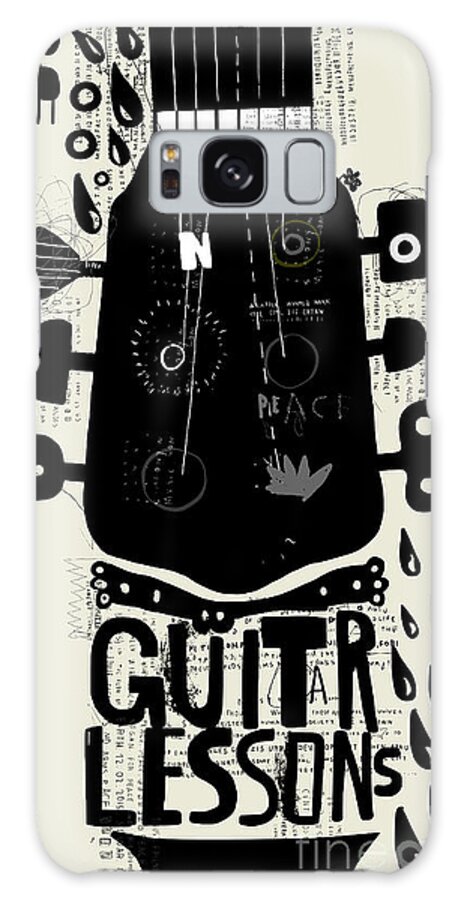 Symbol Galaxy Case featuring the digital art Symbolic Image Of Part Of A Musical by Dmitriip