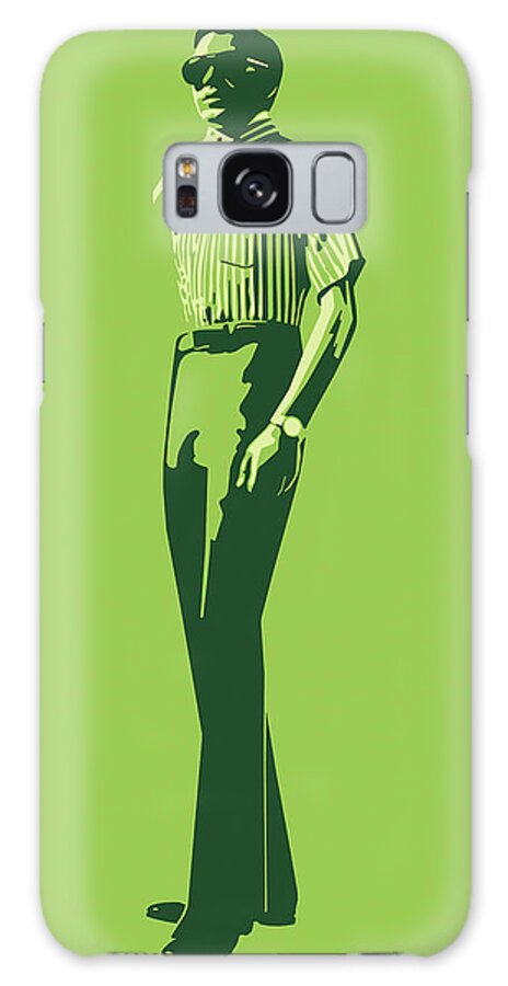 Accessories Galaxy Case featuring the drawing Tall Man by CSA Images
