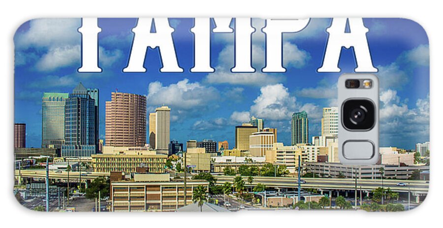 Tampa Galaxy Case featuring the photograph Tampa Postcard 2 by Robert Wilder Jr