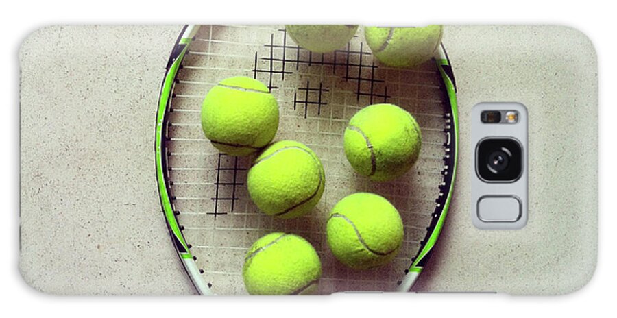 Tennis Galaxy Case featuring the photograph Tennis by Shilpa Harolikar