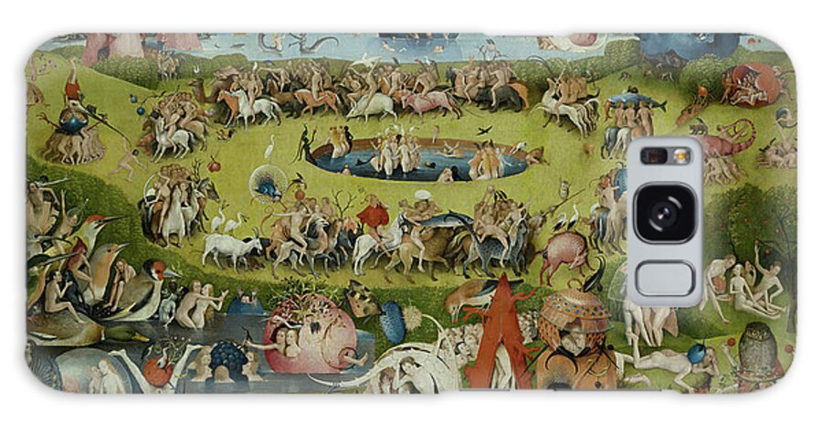 Hieronymus Bosch Galaxy Case featuring the painting The Garden of Earthly Delights, Center Panel by Hieronymus Bosch