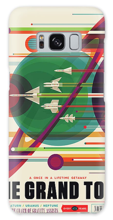 Science Galaxy Case featuring the digital art The Grand Tour by Carlos V