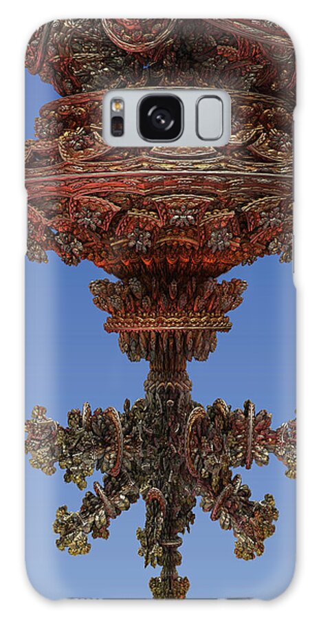 Lamp Galaxy Case featuring the digital art The Lamp by Bernie Sirelson