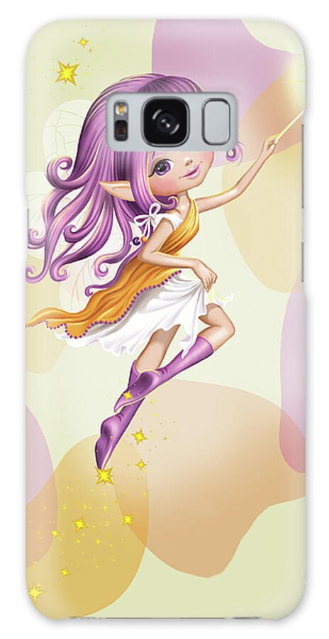 Fairy Galaxy Case featuring the digital art The Lilac Fairy by Olga And Alexey Drozdov