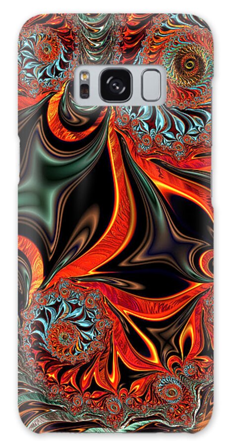 Art Galaxy Case featuring the digital art The Man Higher Up by Jeff Iverson