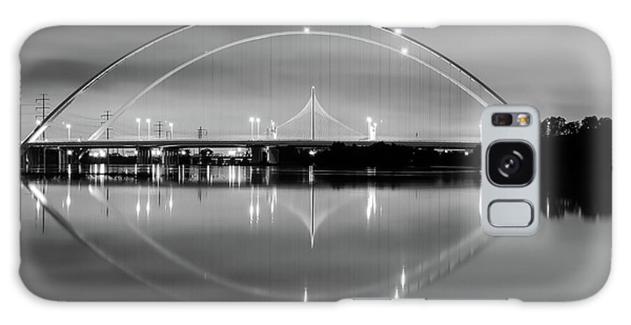 The Margaret Mcdermott Bridge Galaxy Case featuring the photograph The Margaret McDermott Bridge by Robert Bellomy