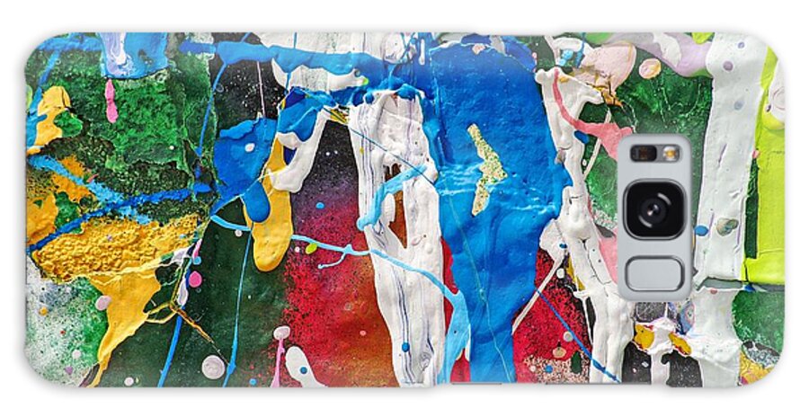 Pollock Galaxy Case featuring the painting The New Jackson Pollock by Don Northup